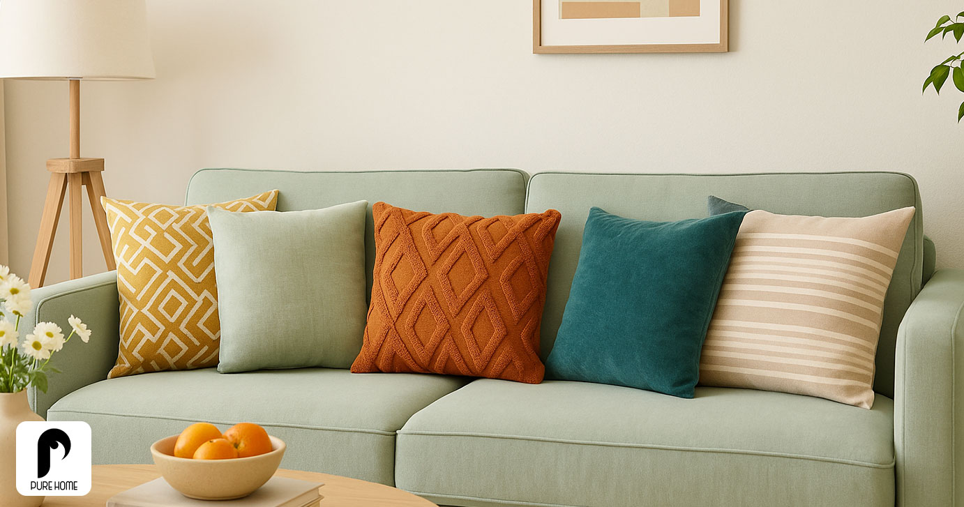 کوسن مناسب برای دکوراسیون خانه